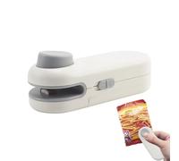 Snack Bag Sealing Machine, Handheld Chip Bag Resealer With Magnetic Back, Heat Sealer, Perfect For Food Bags, Snacks, Candies, And Kitchen Storage Organization,3.86x1.18x0.98 In