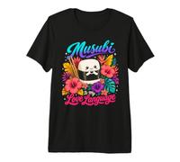 Snack bento hawaïen Kawaii Musubi T-Shirt Haut de Gamme