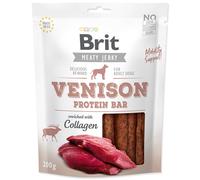 Snack BRIT Jerky Venison Protein Bar 200 g