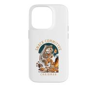 Snack Committee Chairman, Raccoon Camping Humor Coque pour iPhone 14 Pro