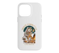 Snack Committee Chairman, Raccoon Camping Humor Coque pour iPhone 14 Pro Max