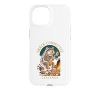 Snack Committee Chairman, Raccoon Camping Humor Coque pour iPhone 15