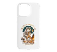 Snack Committee Chairman, Raccoon Camping Humor Coque pour iPhone 15 Pro Max