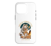 Snack Committee Chairman, Raccoon Camping Humor Coque pour iPhone 16 Pro