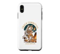 Snack Committee Chairman, Raccoon Camping Humor Coque pour iPhone XS Max