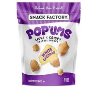 Snack Factory Pop'ums Cheddar Brezel Snacks Blanc 266 ml Sachet