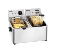 Friteuse professionnelle - 2 cuves de 4 litres - Bartscher