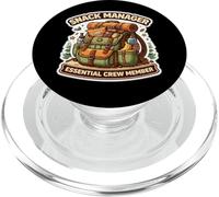 Snack Manager Essential Crew Membre Randonnée Randonnée Randonnée Groupe PopSockets PopGrip pour MagSafe