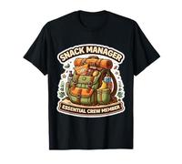 Snack Manager Essential Crew Membre Randonnée Randonnée Randonnée Groupe T-Shirt