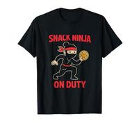 Snack Ninja on Duty Mom Life Fête des Mères T-Shirt