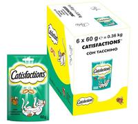 Snack pour Chat - YUMI MAZAO - Catisfactions - Dinde - 6 x 60 g - Vitamines et Minéraux
