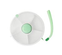 Snack Spinner - Plateau à collation pour bébé - Boîte de rangement alimentaire - Récipient à collation rotatif réutilisable - Organisateur de fruits pour et jeunes - Voyages en voiture