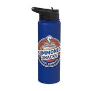 Snack Summoner Funny Conjured Meal Saying Stainless Steel Insulated Water Bottle