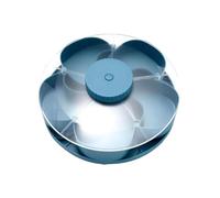 Snack Tray - 360 Degree Rotating Divided Platter | Appetizer Server | Portable 5 Compartment Dish Divided Serving Tray, Reusable Acrylic Material for Home Party and Picnic