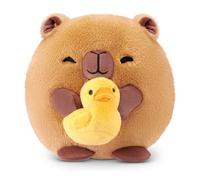 Snackles Core Series 2 8" Snackle (Capybara with Rubber Duck) de ZURU