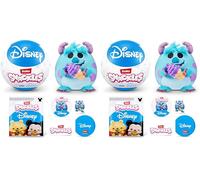 Snackles Disney 5-inch Plush by ZURU, 12 cm (Lot de 2)