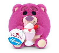 Snackles Disney 8-inch Plush (Lotso & Strawberry Smoothie) by ZURU, Rose