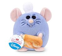 Snackles Disney 8-inch Plush (Remi & Baguette) by ZURU, Bleu