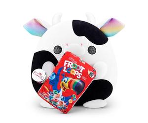 Snackles Grand 35 cm Snackle, Vache (Froot Loops), par ZURU