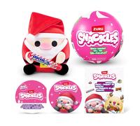 Snackles Noël 11.5 cm Petit Format, par ZURU Peluche câline et spongieuse de Con