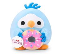 Snackles Peluche 20 cm série 1 sans Licence (Daniel) de ZURU, Peluche avec Accessoire Snack