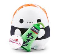 Snackles Peluche 20 cm série 1 sans Licence (EVA) de ZURU, Peluche avec Accessoire Snack