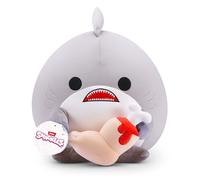Snackles Peluche 35 cm série 1 sans Licence (FINN) de ZURU, Peluche avec Accessoire Snack