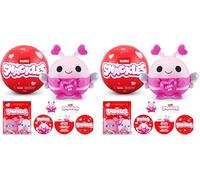 Snackles-Seasonal-Valentine Capsule 5"-Series 2, Rose (Lot de 2)