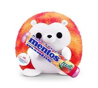 Snackles, Series 2, Hedgehog (Mentos, Fruit), Plush Toy, Cuddly Squishy Comfort Plush with License Snack Brand Accessory, Large (40 cm), Brown Box, (Hedgehog)
