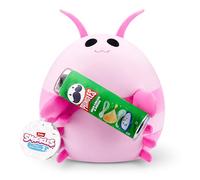 Snackles, Series 2, Pink Shrimp (Pringles, Sour Cream & Onion), Plush Toy, Cuddly Squishy Comfort Plush with License Snack Brand Accessory, Medium (35 cm), Brown Box, (Pink Shrimp)