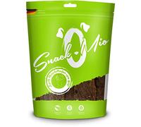 SNACKOMIO - Friandise premium pour chiens - lamelles de viande de gibier délicate, sans céréales, 1 paquet (1 x 125g)