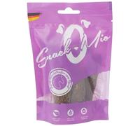 SNACKOMIO - Friandise Premium pour chiens - lamelles tendres de viande de cheval, sans céréales, 1 paquet (1 x 125g)