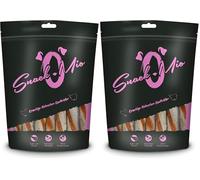 SNACKOMIO - Premium friandise à mâcher pour Chiens - Poulet croquant à mâcher, 200g, 2 Paquet (1 x 0,2kg)