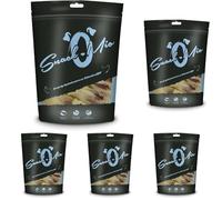 SNACKOMIO - Snack Premium pour Chiens - Oreilles de Lapin croustillantes au Blanc de Poulet, sans céréales, 5 Paquet (1 x 70g)