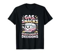 Snacks au gaz et décisions douteuses Shiba Camper T-Shirt