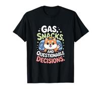 Snacks au gaz et décisions douteuses Shiba Camper T-Shirt