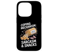 Snacks et Sarcasme de mécanisme d'adaptation Coque pour iPhone 14 Pro