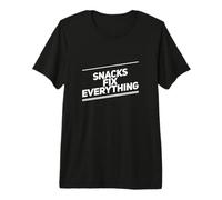 Snacks Fix Everything Propulsé par Snacks This is My Snack T-Shirt Haut de Gamme