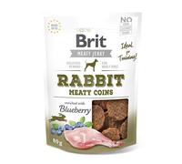 Snacks pour Chiens VAFO PRAHA s.r.o. Brit Dog 80G Snack Justky Rabbit Pièces