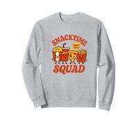 Snacktime Squad, pizza au maïs et frites Feeling Salty Snacks Sweatshirt
