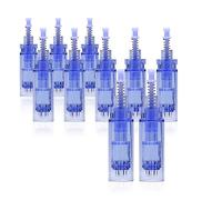 Snadi - Cartouche d'Aiguilles de 12 Broches pour Dermapen A1 et A6 | Pack de 10 | Compatible uniquement avec Dr. Pen | Aiguille en Acier Chirurgical | Pour Restaurer Cheveux et Peau