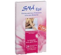 Snä Epil Bandes épilatoires corps 14 doubles bandes pack de 2