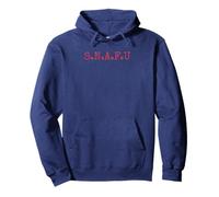 Snafu - Motif Argot Militaire Amusant - Vieilles Lettres de Machine à écrire Sweat à Capuche