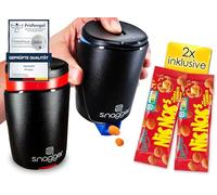snagger,Le distributeur de snack // Mains propres lorsque vous snacks // Convient pour les cacahuètes, NicNacs, UVM // Cadeau Gamer, cadeaux pour gamer, distributeur Nicnac // (lot de 2)