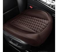 SNAHLPER Coussin Siège Voiture Housse pour R-enault Captur II 2013-2024, Housse Siege Voiture Universel Avant Cuir Veritable, Respirant Coussin SièGe Conduite,Coffee