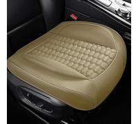 SNAHLPER Coussin Siège Voiture Housse pour Ren-Ault Symbioz 2024-2025, Housse Siege Voiture Universel Avant Cuir Veritable, Respirant Coussin SièGe Conduite,Beige