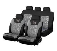 SNAHLPER Voiture Ensembles de Housses Siège pour R-enault Captur II I/Captur E-Tech 2019-2024, Avant Arrière Couvre Sieges Respirant Complet de Housses Couverture Siège,D