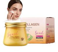 Snail Collagen Face Cream,Collagen Hydrating Anti-Wrinkle and Rejuvenating Cream Korean,Snail Collagens Face Rejuvenation Creams,Skin Firming,Deep Hydration,Anti-Aging,Moisturizer for Women (1)