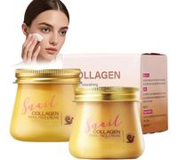 Snail Collagen Face Cream,Collagen Hydrating Anti-Wrinkle and Rejuvenating Cream Korean,Snail Collagens Face Rejuvenation Creams,Skin Firming,Deep Hydration,Anti-Aging,Moisturizer for Women (2)
