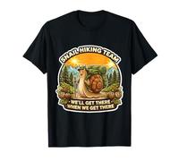 Snail Hiking Team We 'LL Get There When We Get There Slow Fun T-Shirt